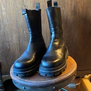 Steve Madden lug sole boots